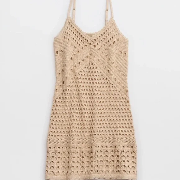 Aerie Crochet Beach Coverup Dress - Picture 5 of 5